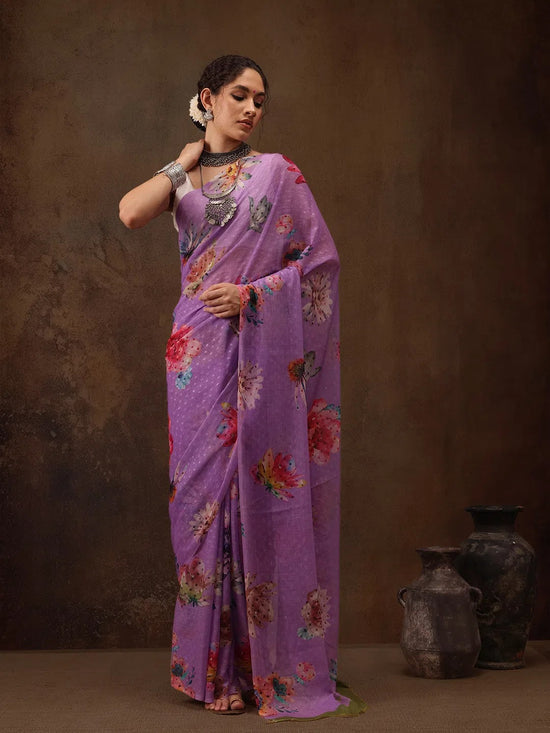 Elegant Simplicity Wonder Saree-SZ-DGCHIF-PP-2234