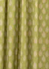 Ferns 100% cotton floral curtain for living room - Room darkening - Green - Pack of 1-230422027