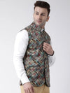 Hangup Men Standard Printed Men's Indian Wear-140A_Printed_Nehru