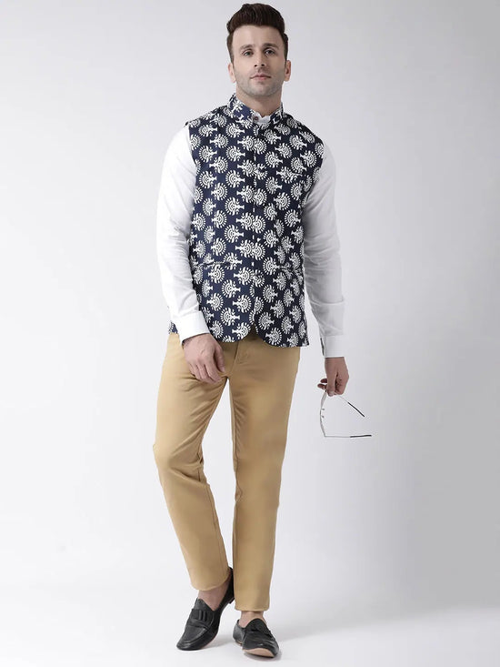 Hangup Men Standard Printed Men's Indian Wear-142A_Printed_Nehru