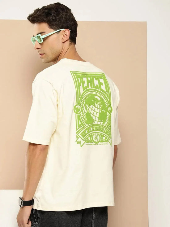 Difference of Opinion Off White Graphic Oversized T-Shirt-DOOVR205WWHT-S