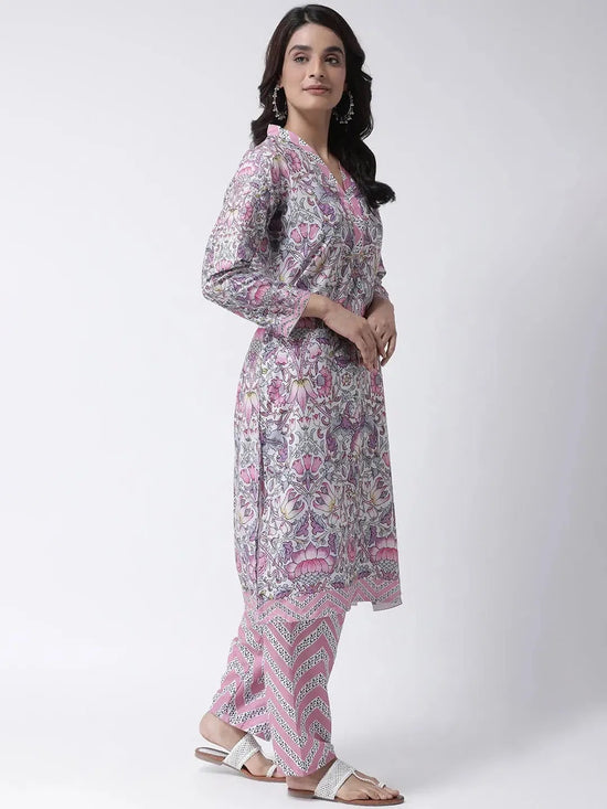 Hangup Women Standard Printed Indian Ethnic Set-X37_3Pc_KurtaSet