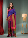 Multicolour Blended Silk Handwoven Soft Saree-MA50BSL01530139