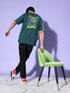 Dillinger Green Graphic Oversized T-Shirt-DLMOV143BSM-S