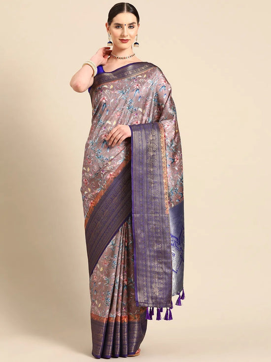 Bold Ethnic Prints Drape Saree-SZ-DGPS7-1806