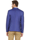 Hangup Men Standard Checkered Men Formalwear-D6CheckBlazer