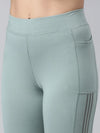 Women Solid Slim Fit Sea Green Track Pant-AF-1894-Seagreen