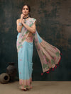 Timeless Artistry Saree-SZ-DHENU-BU-2263