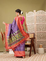 Vibrant Minimalist Saree-SZ-DGIKKAT-RB-2305