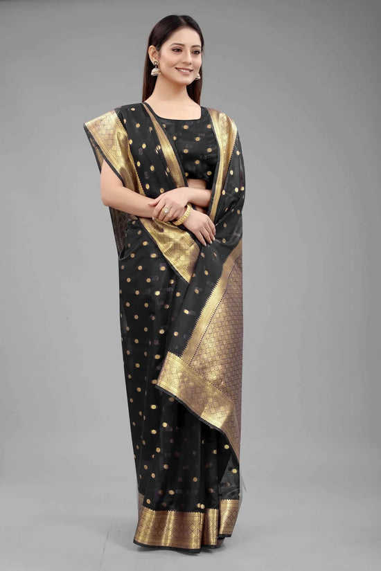 Trendsetting Style Saree-SZ-HM10-BL-623