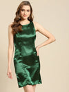 Shift Dress in Green