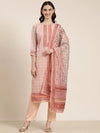 Women Peach Floral Kurta Set-BC-SK-1620-Peach