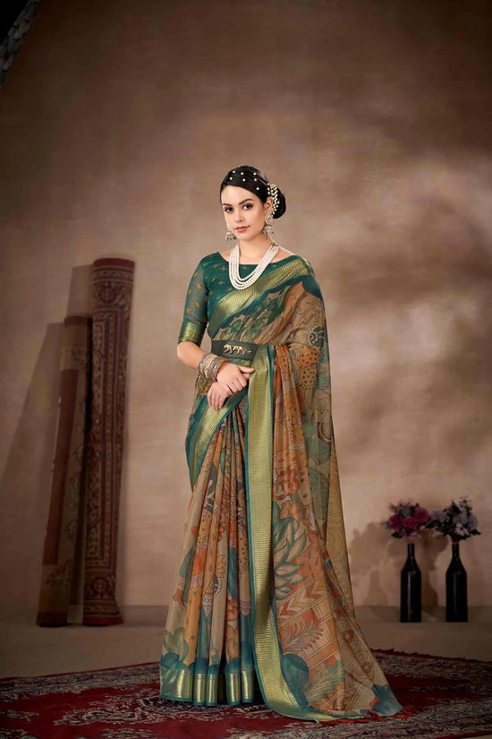 Soft Blooming Wonder Saree-SZKLD000-1489