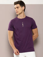 Dillinger Purple Graphic Regular T-Shirt-DLCR18129GRL-S