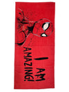 Athom Living Marvel Spiderman Kids Bath Towel 350 GSM 60x120 cm-MAR-06-7-716Q