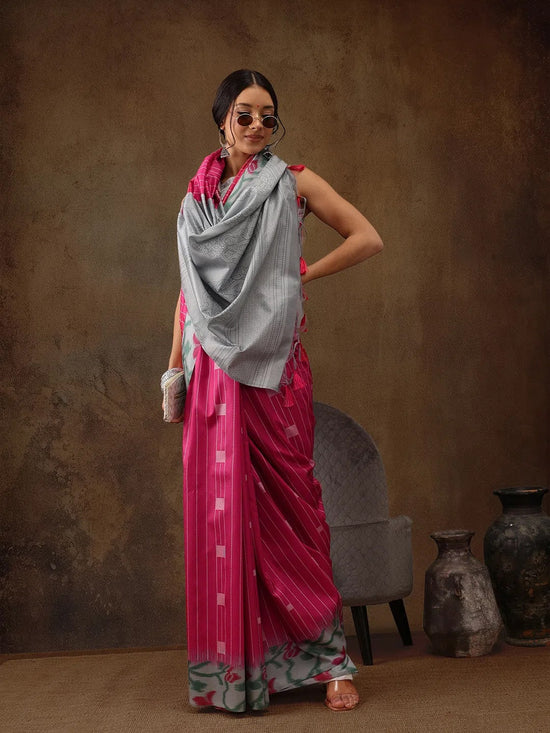 Ornate Festive Delight Saree-SZ-DGTRISHIV1-PN-2191