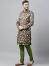 Hangup Men Standard Printed Men's Indian Wear-S81_Indo