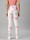 Women's Denim Pink Mom Fit Jeans-GZ2616-Pink