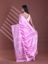 Pink Silk Soft Saree With Texture Print-MA60BSL01400066