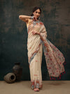 Regal Wedding Drape Saree-SZ-DHENU-BE-2266