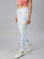 Women's Multi Tie Dye Track Pants-AF-1769A-Multi