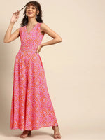 Kalidar Jumpsuit in Pink