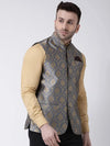 Hangup Men Standard Solid Men's Indian Wear-134AJacquardNehru