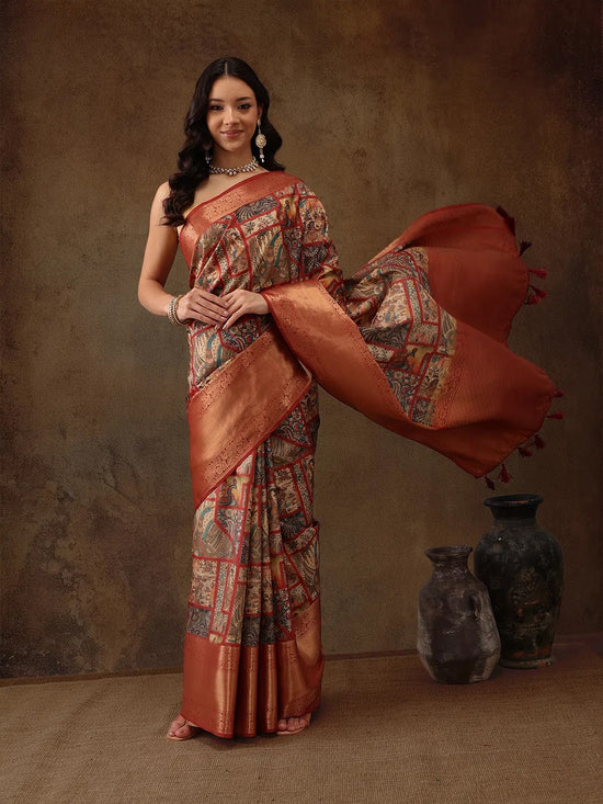 Blooming Queen’s Glow Saree-SZ-DGNAVI-2158