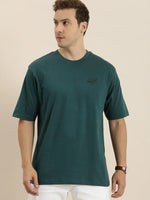 Dillinger Sea Green Graphic Oversized T-Shirt