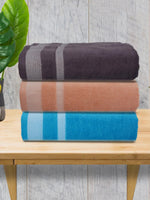 Athom Living Premium Cotton Bath Towel Pack of 3-PER-DEF