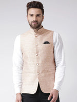 Hangup Men Standard Solid Men's Indian Wear-81AJacquardNehru