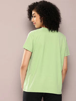 Dillinger Green Graphic Boxy Regular T-Shirt