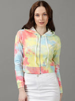 Women's Multi Colourblock Sweatshirt-AF-1789-Multi