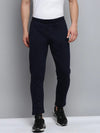 Men Navy Solid Casual Track Pant-WG-985-Navyblue