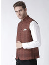 Hangup Men Standard Printed Men's Indian Wear-21APrintedNehru