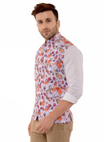 Hangup Men Standard Printed Men's Indian Wear-17APrintedNehru