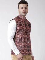 Hangup Men Standard Printed Men's Indian Wear-164A_Printed_Nehru