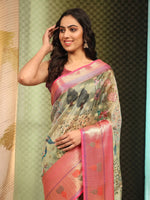 Subtle Chic Glow Saree-SZ-DGLARA-MUL-1932