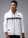 Men White Solid Sweatshirt-OTSS-24-White