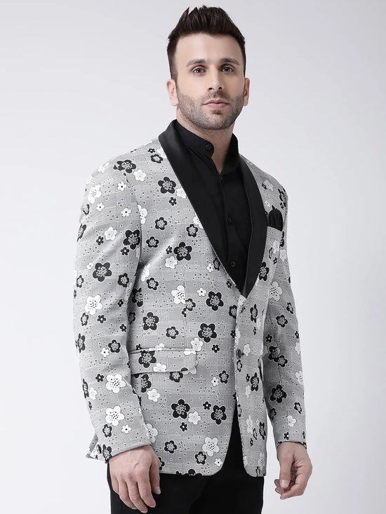 Hangup Men Standard Solid Men Formalwear-D118TuxedoBlazer