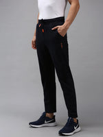 Men Navy Blue Solid Track Pant-TP-1110-Navyblue