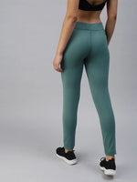 Women's Green Solid Track Pants-AF-1723-Green