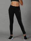 Women's Black Solid Track Pant-AF-1899-Black