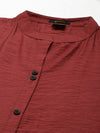 Women Maroon Solid Straight Kurta-SNG-2321-Maroon