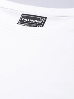 Dillinger Men's White Plain T-Shirt