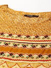 Women's Mustard Printed Anarkali Kurta-GW-2125-Mustard