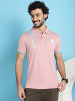 Venitian Men Double Mercerised Printed Polo Neck Onion T-Shirt for Men