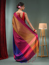 Multicolour Blended Silk Handwoven Soft Saree-MA50BSL01530144