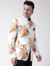 Hangup Men Standard Printed Men Formalwear-D127_5Button_Blazer