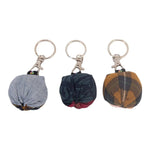 Bag Charms and Keychains pack of 3 - Handmade - Multicolour